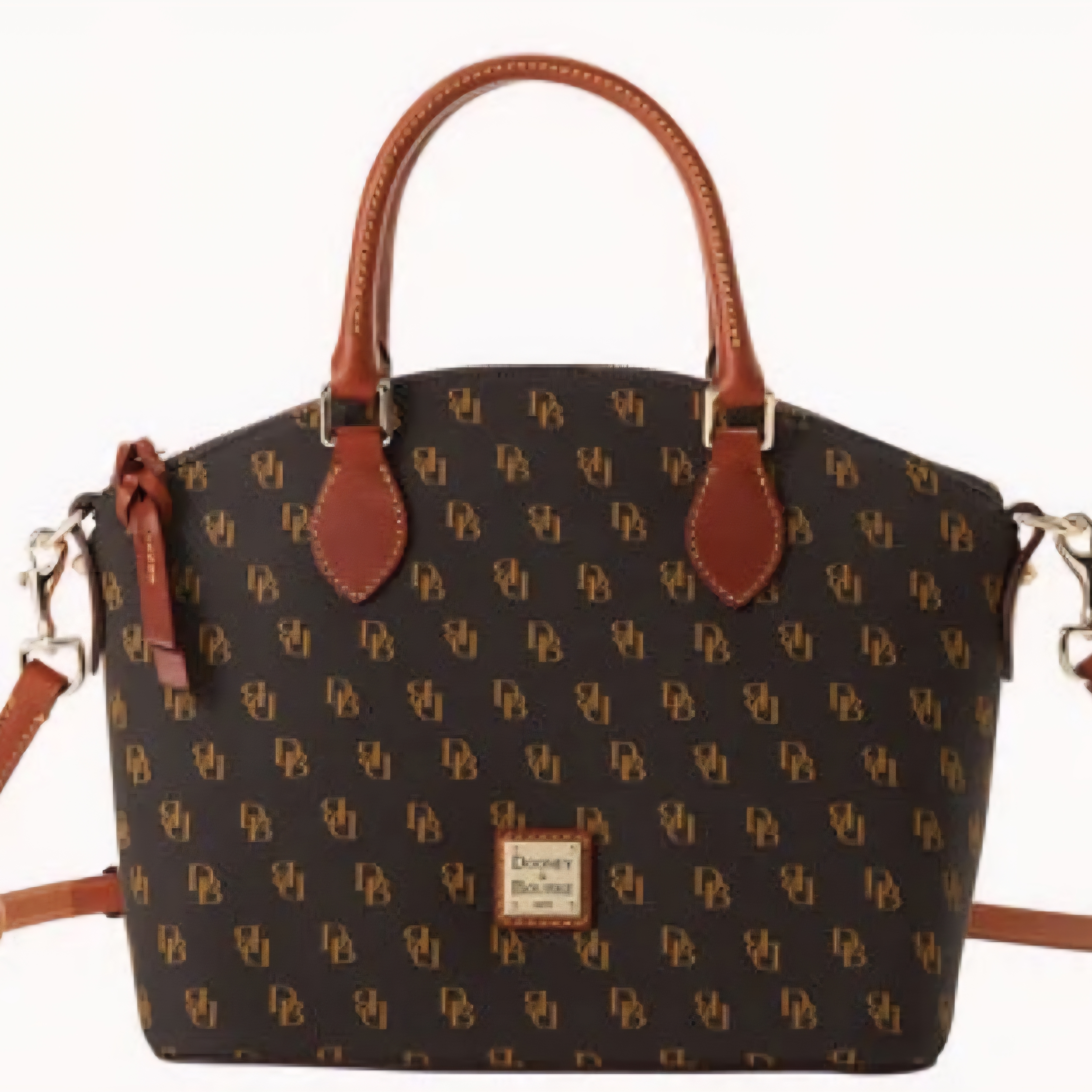 Dooney & Bourke Satchel In Brown And Tan